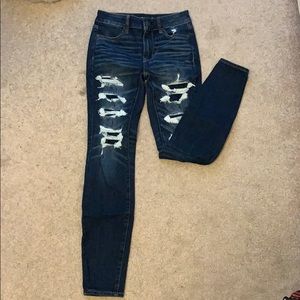 Anerican Eagle ripped jeans